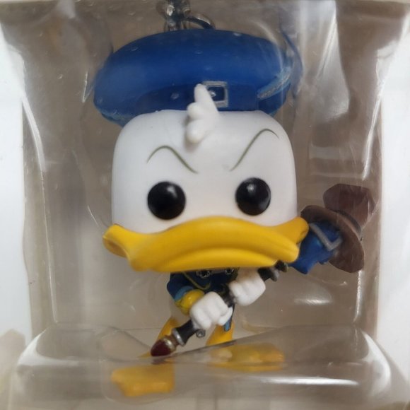 Funko Pocket Pop Keychain Disney Kingdom Hearts Donald Duck Key Ring New - Picture 3 of 16